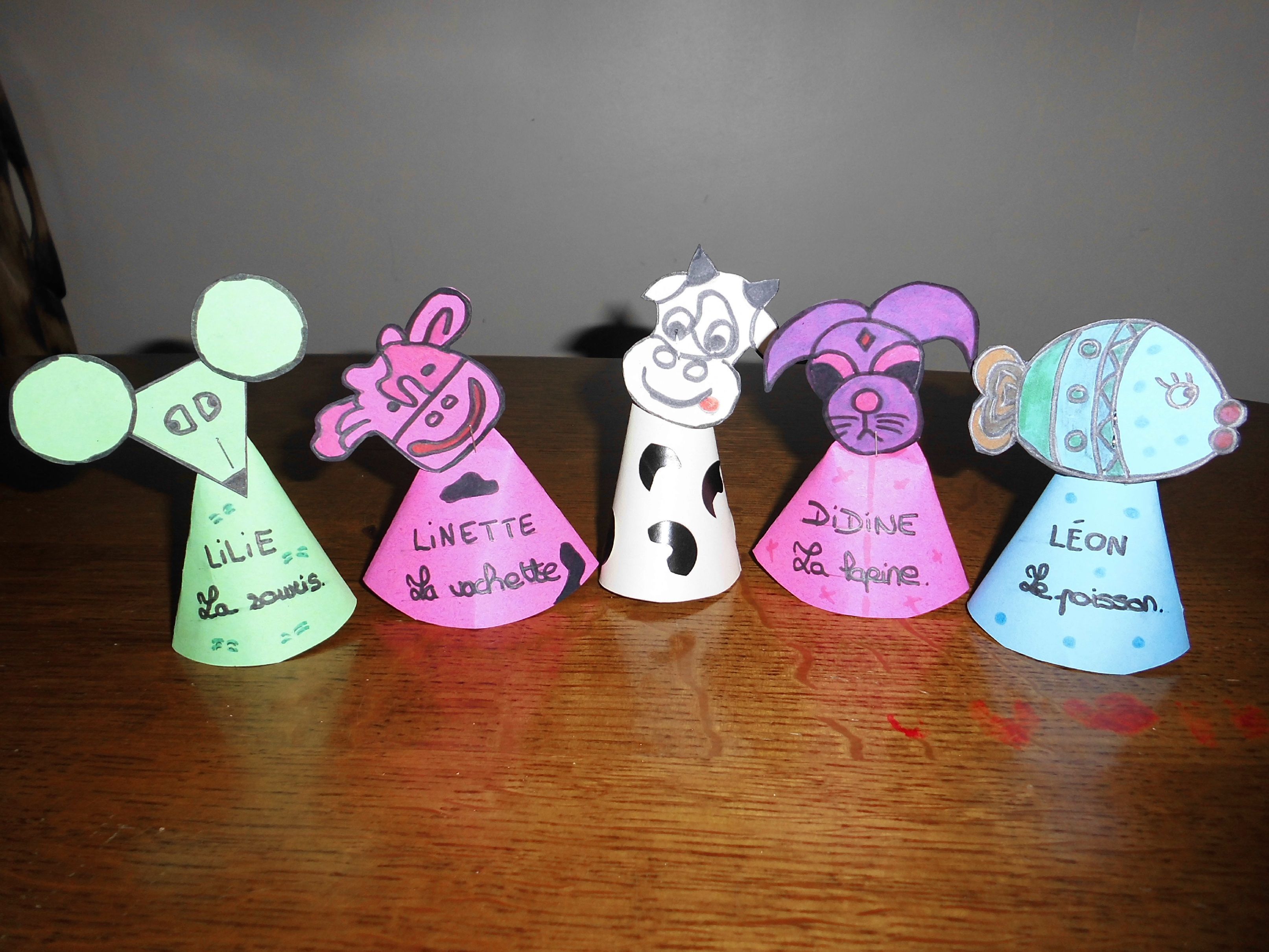 marionnettes yeux pour doigts